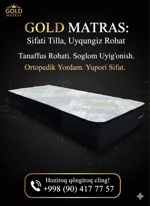 Siz xoxlagan turdagi matraslar. Artaped, antamik, bezprujinniy sifatli