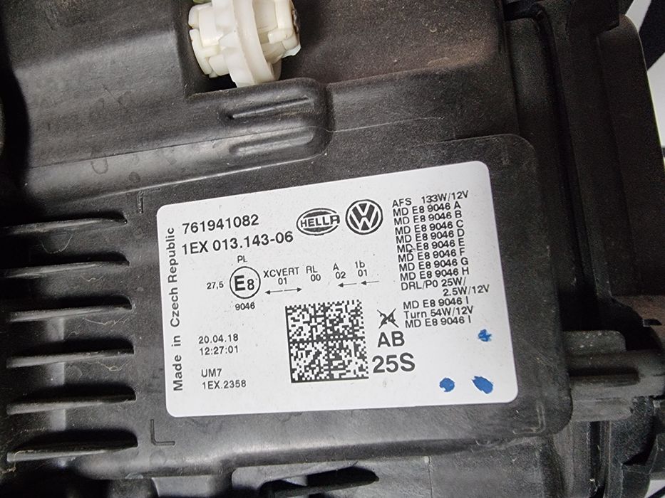 Far dreapta led VW Touareg dupa 2018