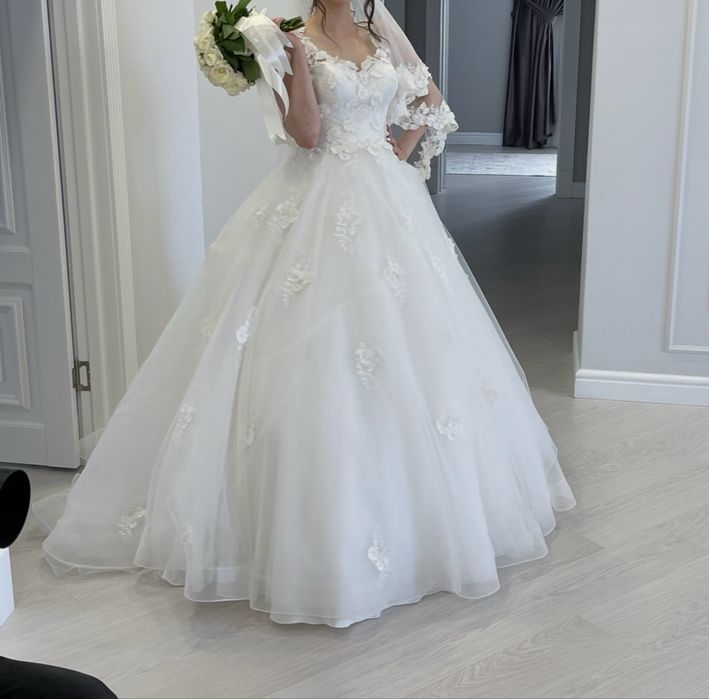 Продам свадебное платье в отличном состоянии