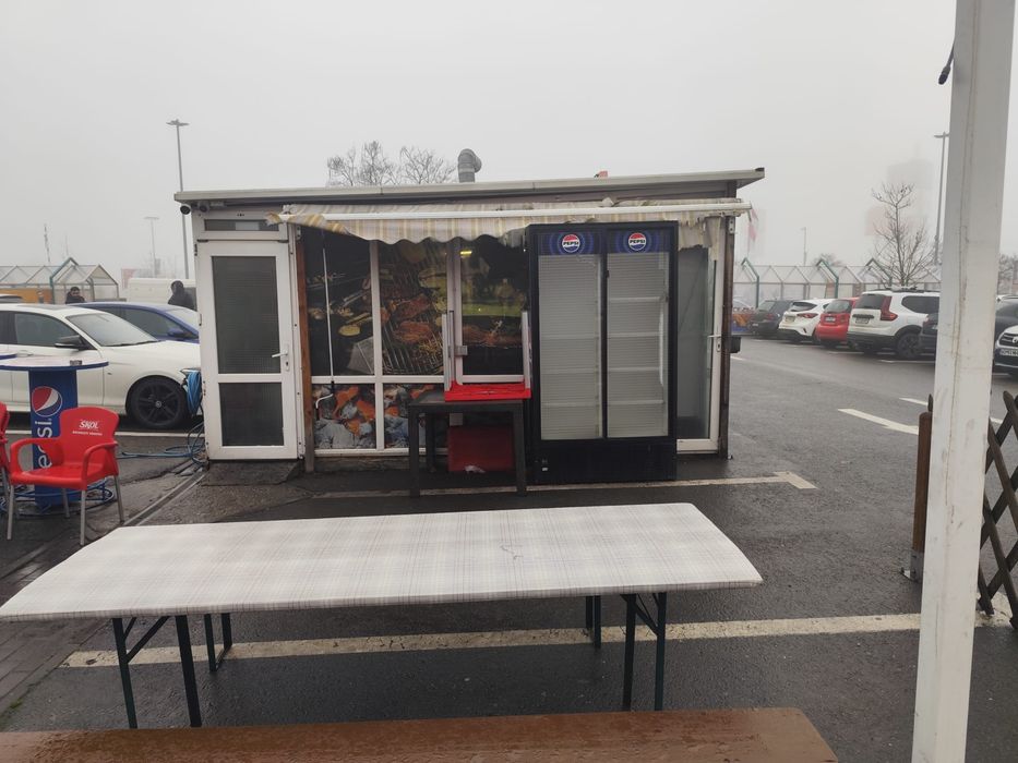 Construcție comercială relocabilă 80 mp