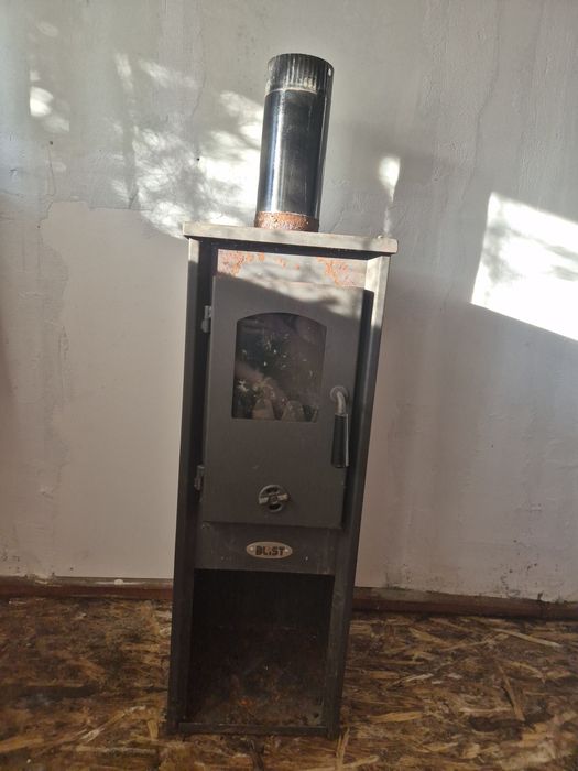 Semineu, Lemne, Bl, Sticla, 5-7kw, Incalzit Bucatarie Camera Birou