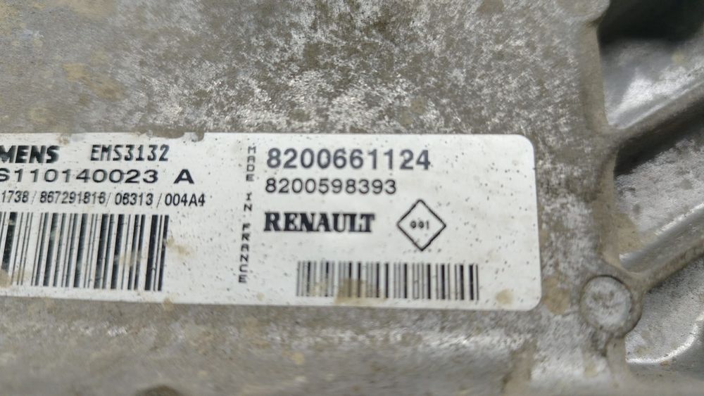 Calculator motor ecu 1.6 mpi 8200661124 Dacia Logan 1 [2004 - 2008]