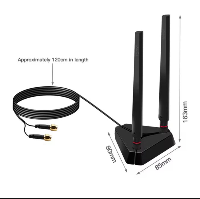 Antene wifi Router - adaptor placi retea AX210 BE200..