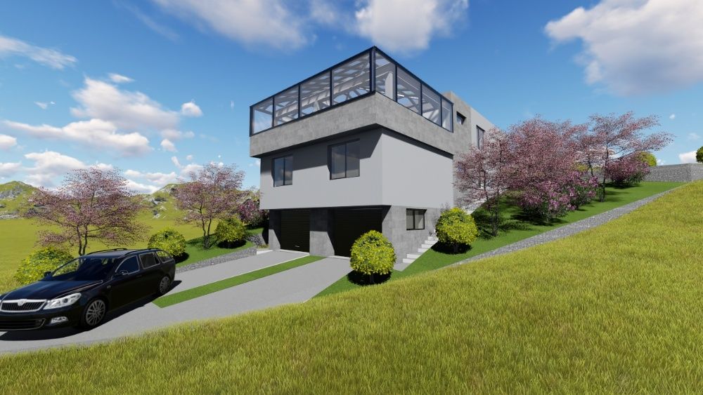 Proiecte case, hale, blocuri, spatii comerciale, de la 3 euro/mp