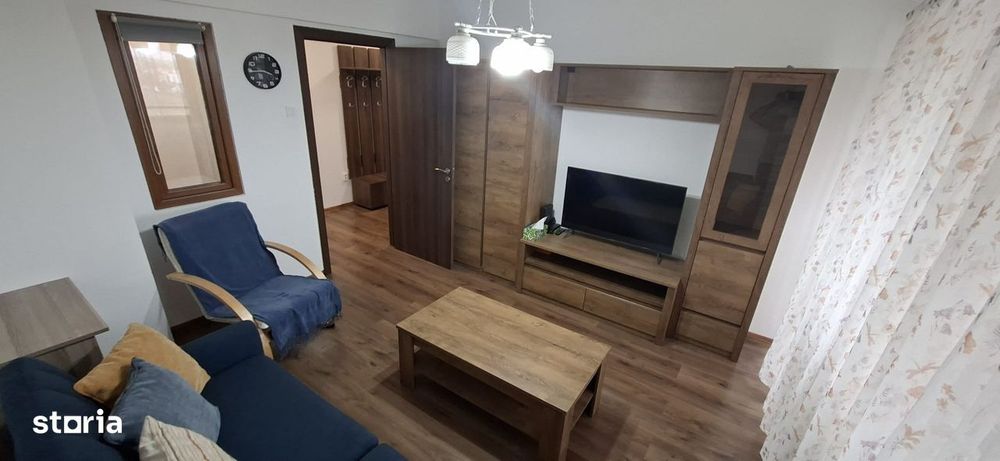 Bloc 2016-Unirii (Pod Serbanesti)-2 camere decomandat mobilat / utilat