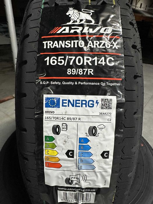 Нови летни бусови гуми ARIVO TRANSITO ARZ6-X 165/70R14C 89/87R НОВ DOТ