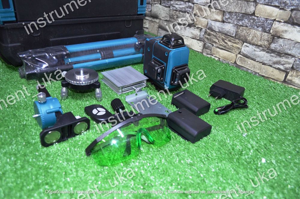 Лазерный уровень 4Д 16 лучей