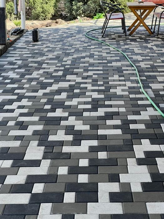 Укладка брусчатки