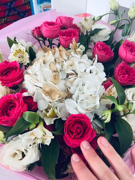 Цветы красивые..