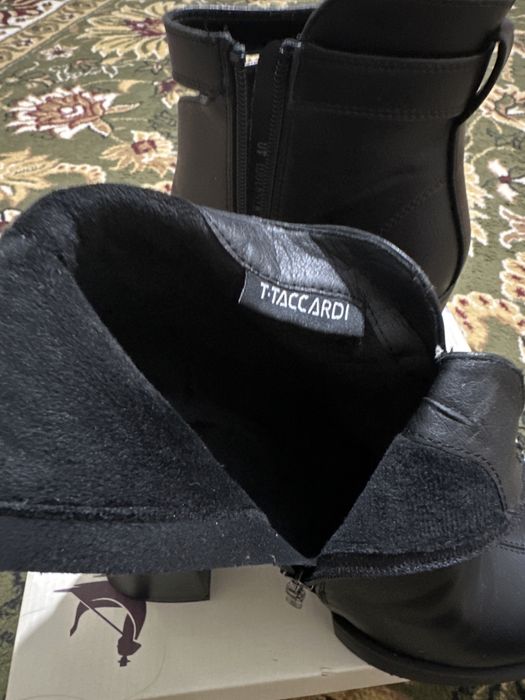 Осенняя ботинка на каблуках