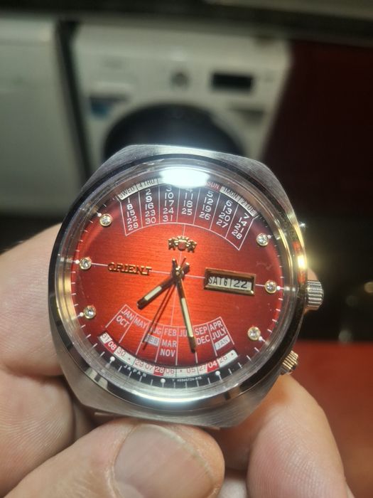 Продавам Orient  вечен календар, Orient perpetual cale