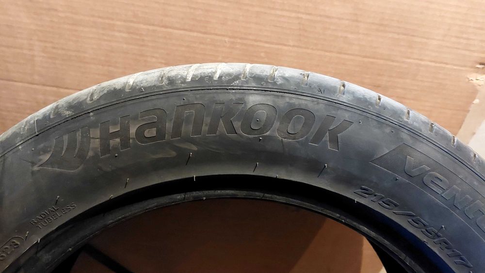 Продавам летни гуми HANKOOK Ventus Prime 4 – 215/55/R17, 94W