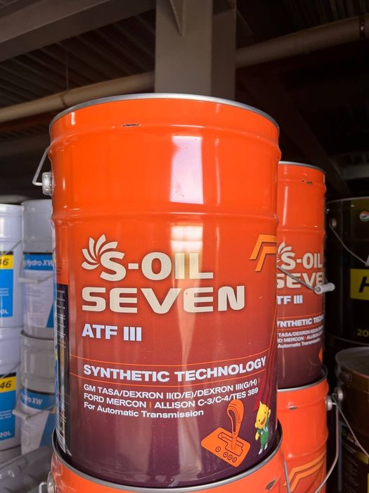 S oil atf Dextron 3 20л