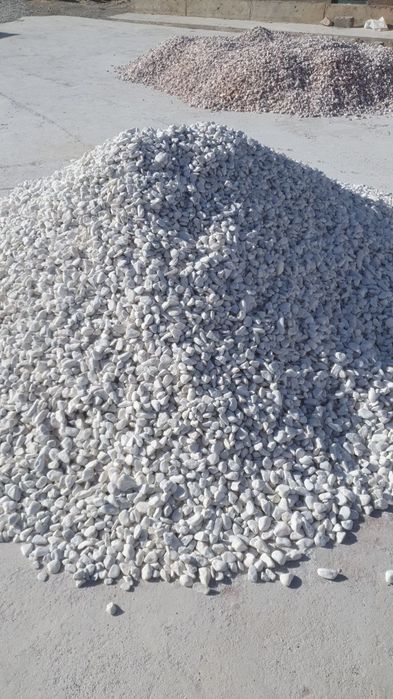 Декоратив белый галка камен для ландшафт и сада