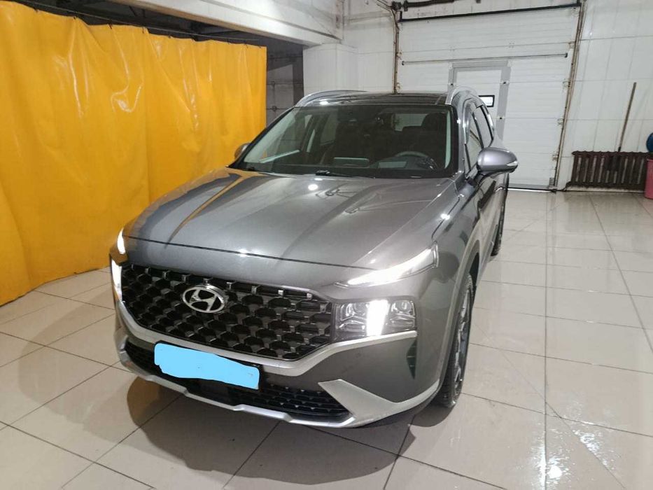 Хендай Санта Фе 2021г,современный кроссвер,автомат,объем 3,5л, 7мест