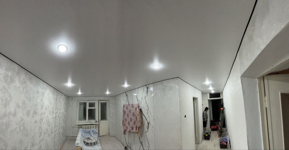 Натяжные потолки