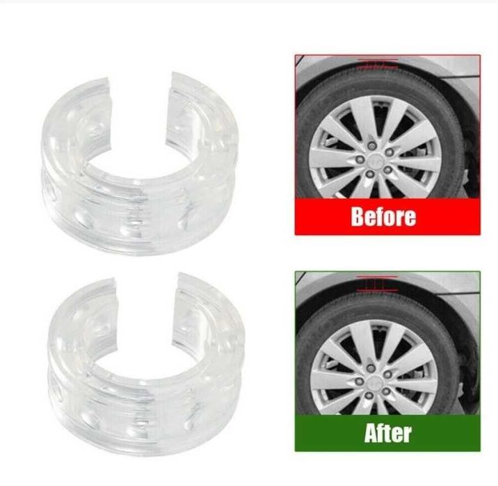 Подложки  буфери  за пружини от прозрачен уретан 2броя 1кт