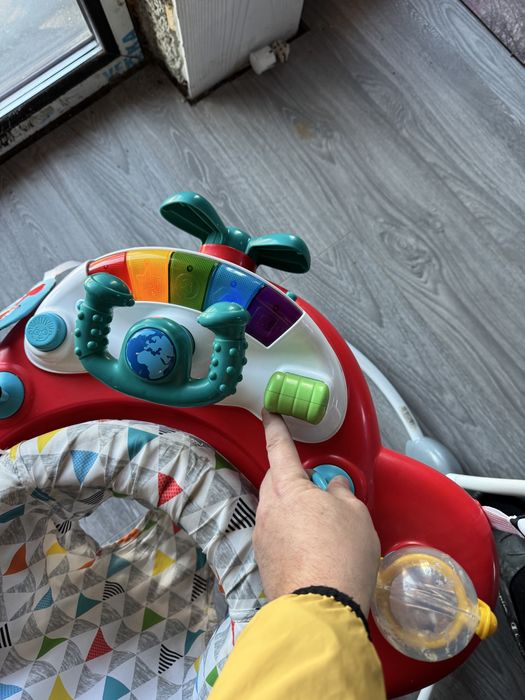 Avion trambulinapentru bebelusi / copii cu sunete si lumini