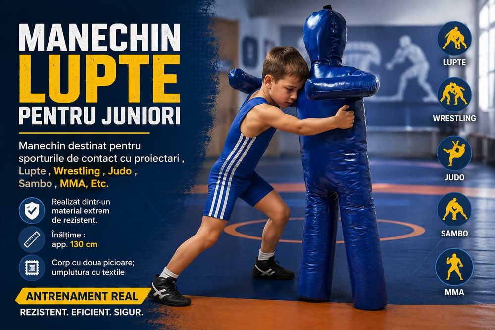 Manechin lupte seniori si juniori 130 cm