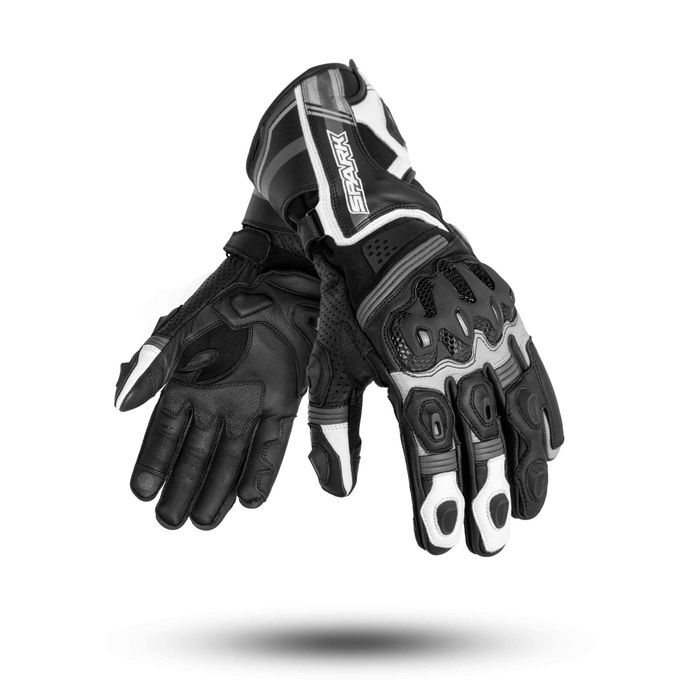 Mănuși Piele Moto Vară Spark Vortex Noi Protecții Premium Slider