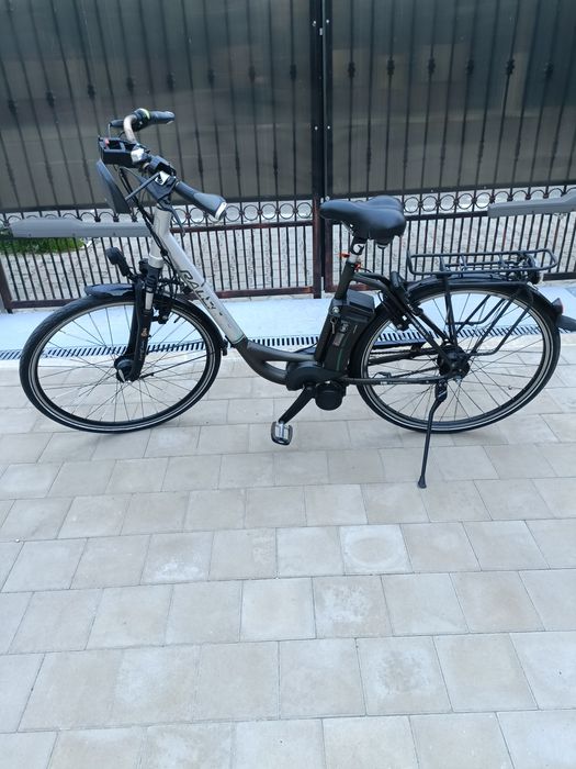 Bicicicleta electrica raleigh kalkhoff schimano 8 viteze led fata spate frane lichid magura impulse 2.0 derby