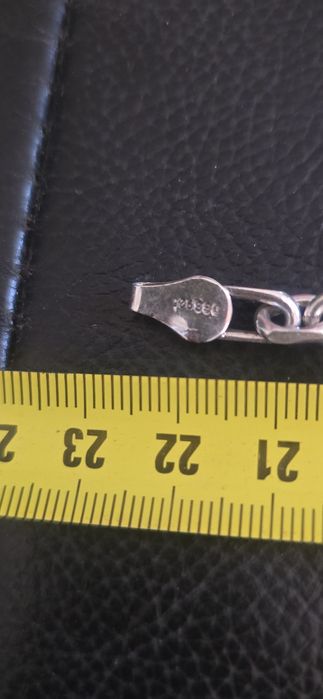 lant si brățară argint  78 cm,60g