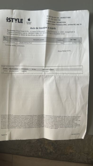 Casti Airpods pro 2 originale + factura