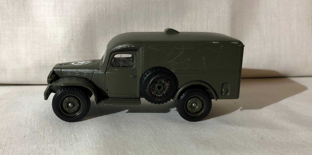 Macheta Solido U.S.Army Dodge WC-54, sc 1 50 din 89 - originala - fran