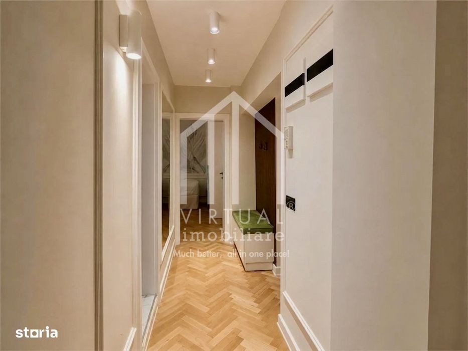Apartament cu 2 camere, 50mp utili, etaj 2/4, Centru
