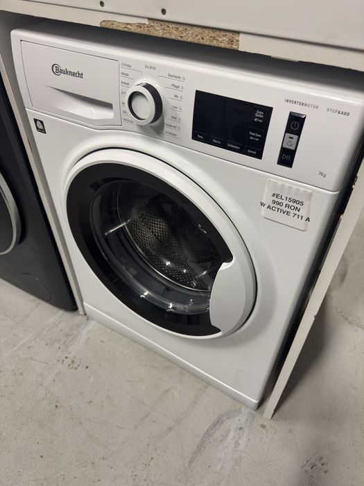 Masina de spalat rufe Bauknecht W Active 711A cu factura si garantie 12 luni