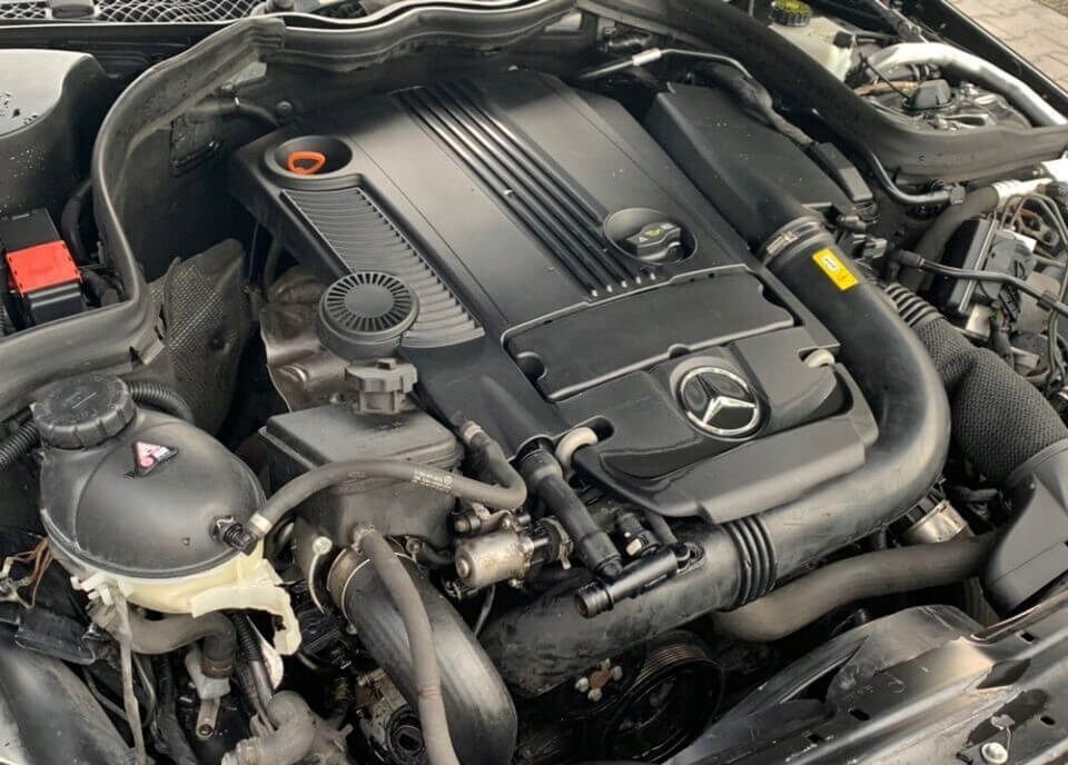 Двигатель M271 1.8 turbo Mercedes Benz