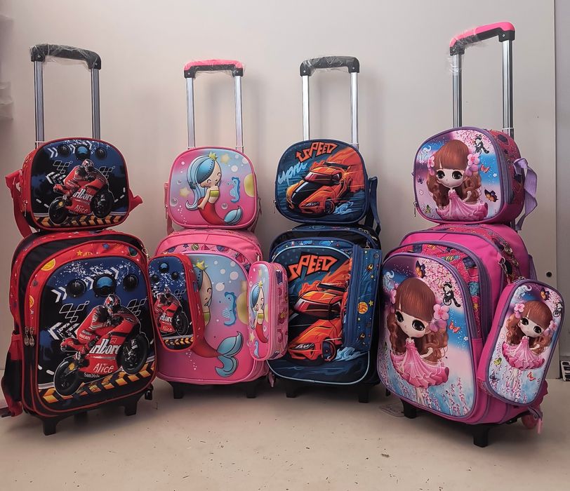 Раница с колела - комплект 4 части/ безплатна доставка/