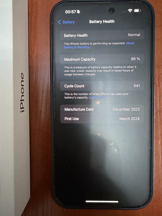 Продам iPhone 15 Pro Max 256 Gb Natural Titanium (Gray)