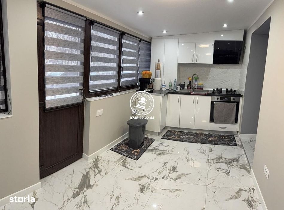 Apartament 3 camere, decomandat, 90 mp total, grădină – Frum