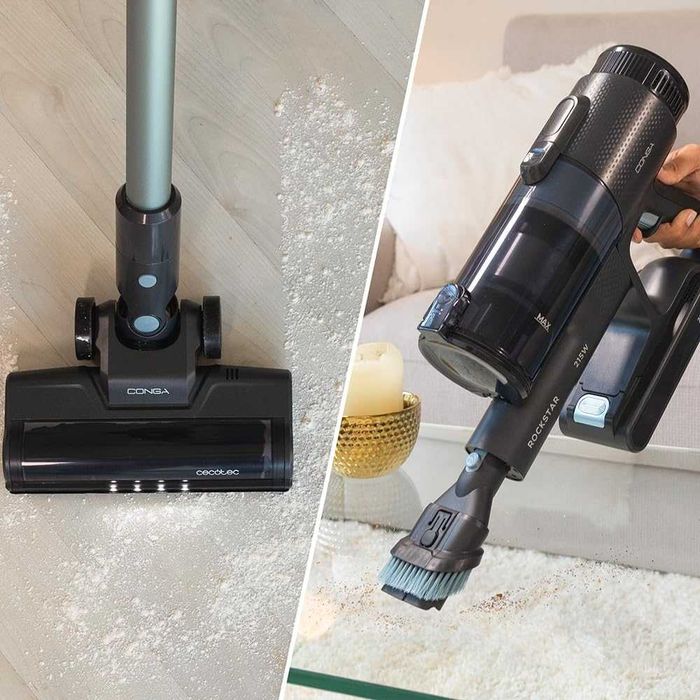 Вертикална прахосмукачка Cecotec Rockstar 1500 Ray Pure, 215W