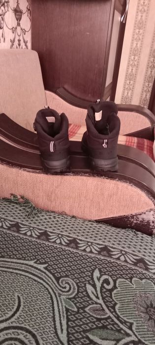 Тактические ботинки. Черные на струне