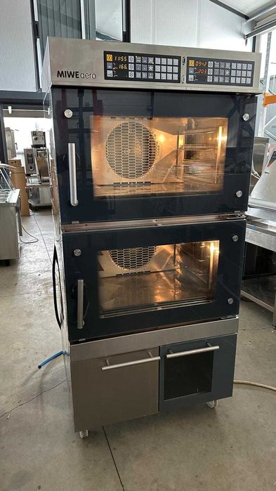 Cuptor Miwe Aero panificatie patiserie 4+4 tavi si suport