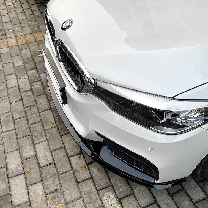 Prelungire Extensie Lip Bara Fata M BMW Seria 5 G30 G31, Negru Lucios