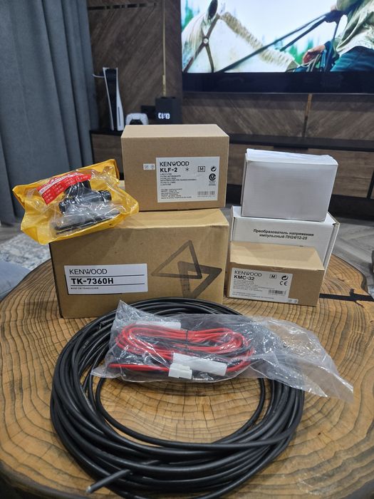 Полный комплект рации Kenwood
