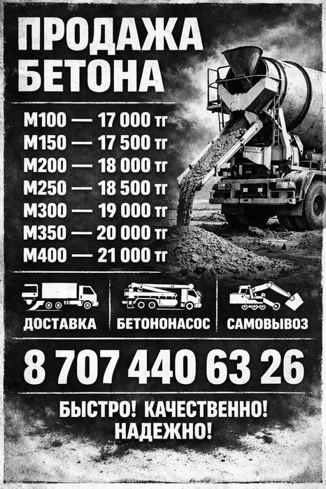 Готовая бетон для дома