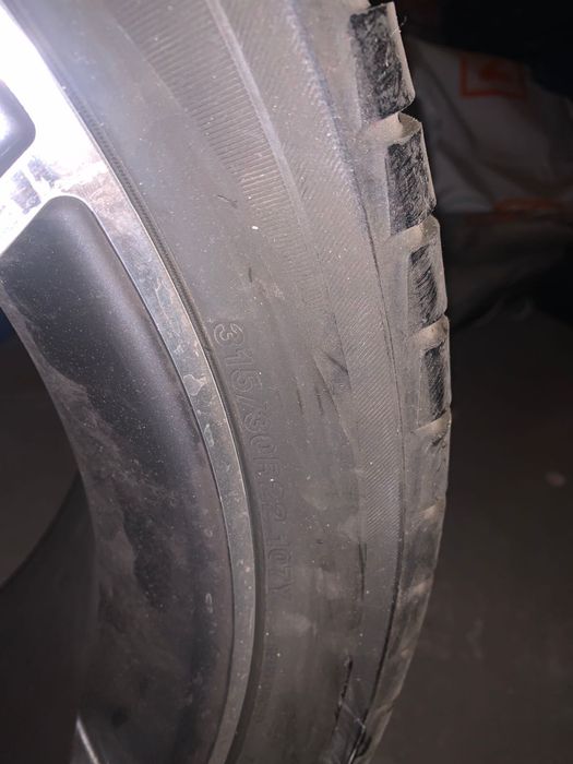 Пролам от Мерса с дисками