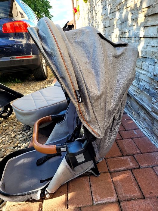 Carucior Near2Me Steeple Grey sistem 3 in 1