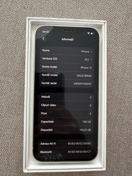IPhone 12 Starlight, 128 GB