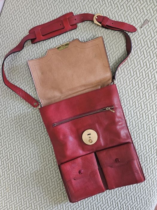 Червена чанта Pico Bello