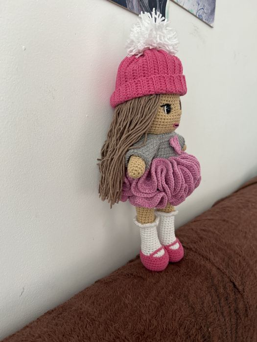 Кукла Никол Амигуруми