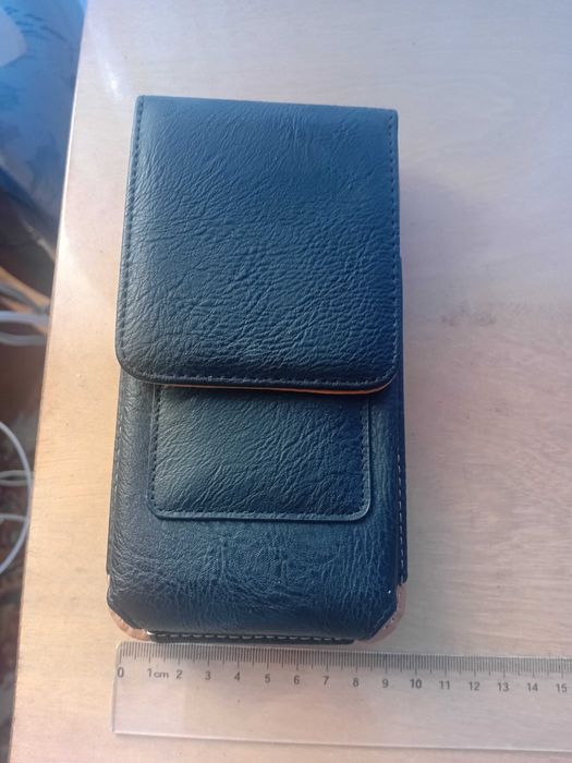 port piele sintetica pentru telefon la curea