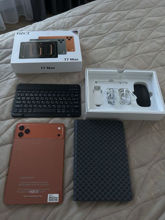 Планшет OZCT 17 Max (Android) — новый, полный комплект
