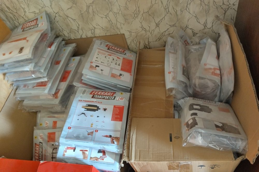 Ferrari Transporter 1:18 Лицензиран  макет - несглобен