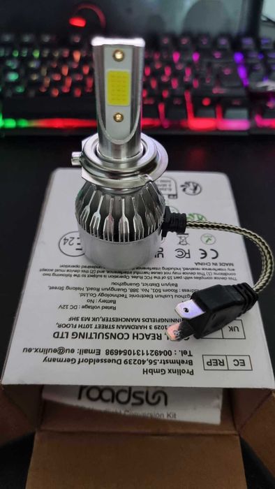 LED H7 + adaptoare Hyundai Tucson 3