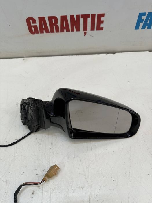 Oglindă dreapta electrică încălzită Audi A4 B6 B7 negru neagră